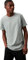Calvin Klein Jeans Herren T-Shirt Kurzarm Badge Turn Up Sleeve Rundhalsausschnitt, Grau (Slate Gray), 3XL