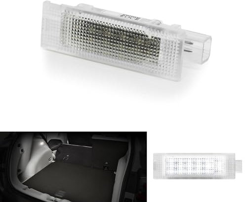MTS Individual LED Kofferraumbeleuchtung Handschuhfachbeleuchtung Einstiegsbeleuchtung Interieur Innenraum Tür Leuchte Lampe Ambiente 6000K Kaltweiss (Passend für Jeep Cherokee Compass...)