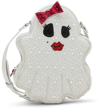 Betsey Johnson Damen Boo-Tiful Ghoul Crossbody, Weiss/opulenter Garten