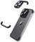 KUGEW for iPhone 16 Pro Max Frameless Bumper Case with Camera Lens Protector, Slim Fit No Back No Frame Design TPU Bumper Compatible with MagSafe Excellent Heat Dissipation Minimalist (Black)