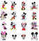Flicken Zum Aufbügeln Kinder mit Min nie 16 Stück Patches Zum Aufbügeln Bügelflicken Kinder Aufnäher Patches Aufnäher Sticken Kinder für DIY T-shirt Jeans Kleidung Bügelbilder Textilien