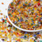 Fizdoqg 400g Edelsteine Klein 7-9mm Edelsteine für Kinder Mischung Trommelsteine bunt Mini Kleine Halbedelsteine für Dekoration, Mitgebsel Kindergeburtstag, Edelsteinspiel (Stil 2)