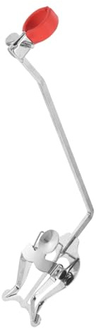 Horn Notenclip 21x6x5,2cm für Marschkapellen, Leicht und Kompakt | Edelstahl, Silberne Optik, Sichert Notenblätter, für Musiker, Tragbar, Stilvoll und Handlich