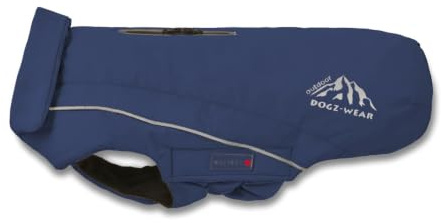 Wolters Wolters Skijacke Dogz-Wear | Wintermantel für Hunde | Farbe Dunkelblau | Größe 34 (Rückenlänge 33-35 cm)