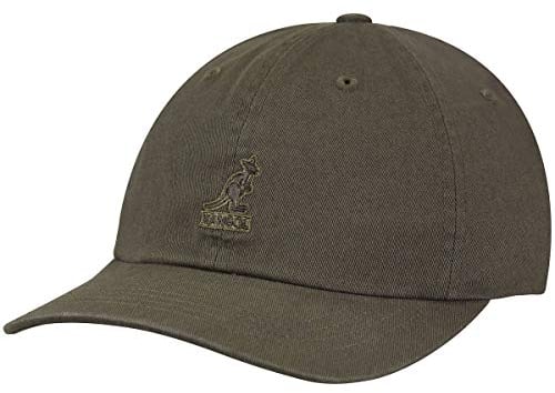 Kangol Gewaschene Baseballkappe, Grau (Smog Sm), Einheitsgröße