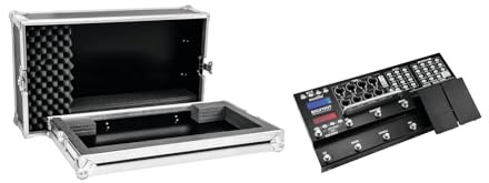 EUROLITE Set DMX Move Bigfoot + Case | Vollwertiges DMX-Lichtpult in einer Fußleiste mit Effektgenerator inklusive PRO Flightcase