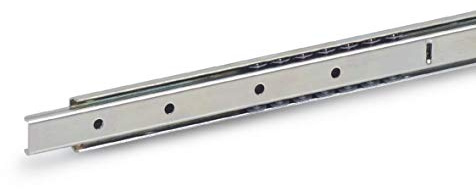 Ganter Normelemente | Teleskopskenor med partiell extraktion – GN 1400-300-A-1-ZB | Längd: 300 mm | 1 par