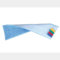 FRANGE MICROFIBRE BLEUE VELCRO TRAPEZE 40 cm - pour lavage à plat