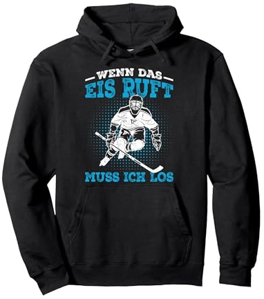 Eishockey Hockey Spruch Eishockeyspieler Geschenk Pullover Hoodie