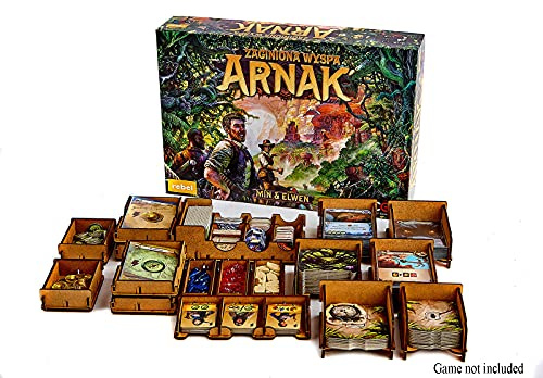 docsmagic.de Organizer Insert for Lost Ruins of Arnak Box - Einsatz