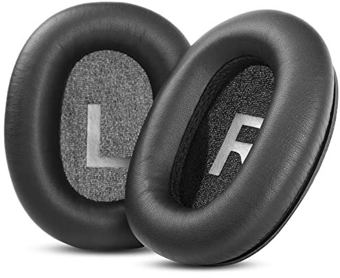 TaiZiChangQin H12 ANC Ersatz-Ohrpolster, kompatibel mit Mpow H12 ANC BH366A H10 Noise Cancelling Kopfhörer mit Geräuschunterdrückung Protein Leder