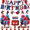 Spiderman Geburtstag Deko Kinder Spiderman Geburtstagsdeko Spiderman Luftballons Spiderman Kindergeburtstag Party Dekoration Jungen Kuchendeko Cupcake Topper