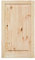 Kassettentür 69 x 39,4 cm | Rustikal & Unbehandelt | Hochwertige Kiefer Massivholztüren für Schrank- und Möbelbau