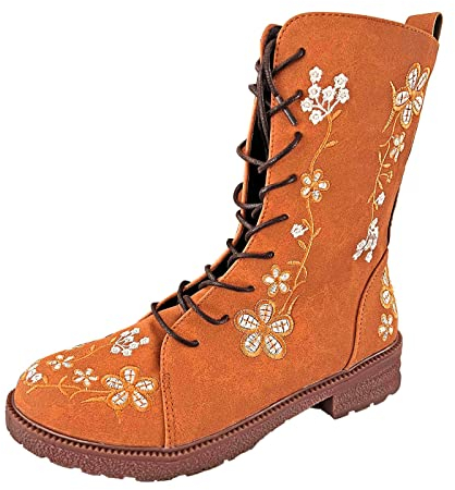 Stivali Alti Fucsia Stivali Alti Donna con Lacci Stivali Estivi Donna Bassi Neri Stivali Donna Estivi Stivali Stivaletti da Donna Ciabatte Donna estive Sandali Donna con Tacco b-Arancia 38