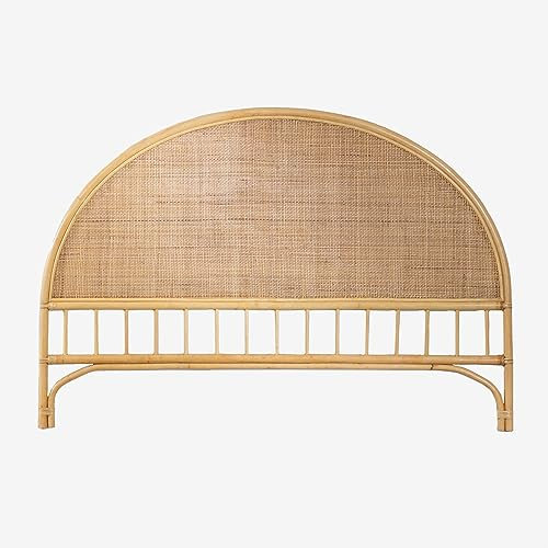 SKLUM Kopfteil für 150 cm Bett in Rattan Yivisc Braun Natur