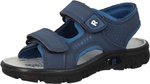 Richter Kinderschuhe Adventure Sandale, Atlantic Pacific, 30 EU
