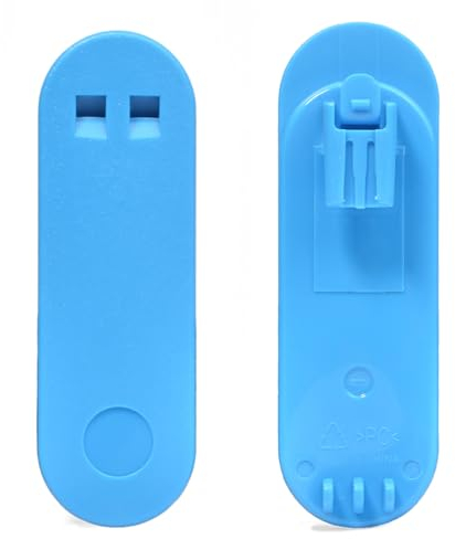 HYS Radio Belt Clip Compatible with Motorola Tlkr T92 H2O PMR446 2-Way Walkie Talkie (2-BLUE)
