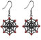 URONE Spinnen Ohrringe 925 Sterling Silber Spinnennetz Ohrringe Insekten Tiere Ohrringe Gotik Schmuck Geschenke für Frauen Mädchen
