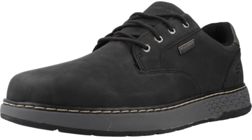 Skechers Garlan Pryor-Sneaker für Herren, Schwarz Synthetik, 48.5 EU