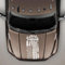 LIOUFTT Pickup Motorhaubenaufkleber Autokopf Motorhaube USA Flagge Vinyl Dekor Aufkleber, passend für Dodge Ram HEMI Rebel TRX Autozubehör