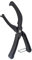 YILANJIN Vélo Pinces à Pneu, 24 cm Portable Outil de Démontage de Pneu de Vélo, Outil de Réparation de Pneu en Plastique pour Vélo, Outil de Réparation de Pneu Pince pour Monter Les Pneus (Noir)