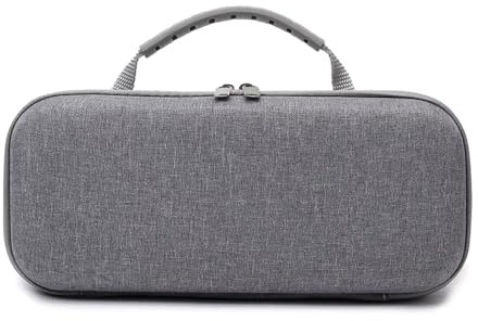 SAMTN Tasche für Xiaomi Mijia Car Air Pump 2 pro, Tragetasche, Harte Aufbewahrungstasche mit Mesh-Tasche, Reißverschluss-Design, Aufbewahrungshalter (GRAU)