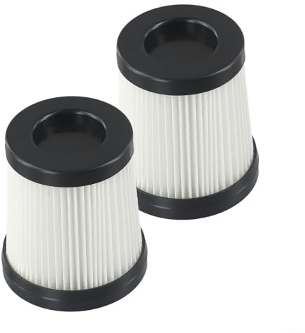 Filtro de aspiradora HEPA de repuesto, filtro de PET reutilizable lavable para aspiradora inalámbrica Kalado KCV01 para mejorar la calidad del aire, fácil instalación (paquete de 2)
