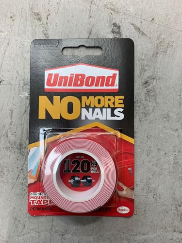 UniBond No More Nails Permanent Roll - 19 mm x 1.5 m by Unibond