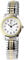 Classique Damen-Uhr Edelstahl Zugarmband Comfort Fit Analog Quarz 1700019 (silberfarbig goldfarbig)