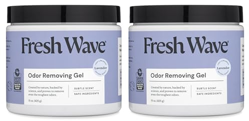 Fresh Wave Lavender Odor Eliminator Gel 2Pk 15 oz - Air Freshener for Home