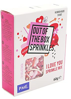 PME Out the Box Sprinkle Mix, I love you