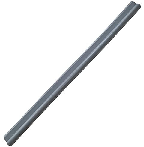 Libaro XXL Duschabzieher FARINI Edelstahl mit Silikon-Haken Duschwischer Fensterabzieher für Bad Dusche Fliesen Fenster (Ersatzlippe)