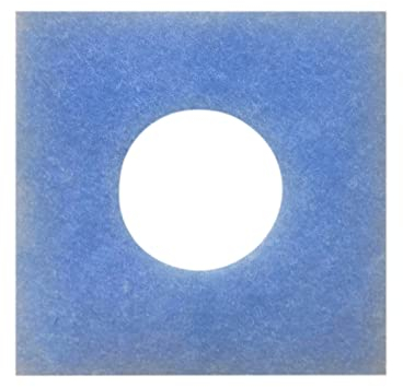 Ersatzfilter (226x226mm Loch 96mm) für Lüfter LIMODOR Limot Lüftungsgeräte LF/ELF und F/C, F-LF/5 00010 Staubfilter Luftfilter Limodor-Filter (Mengenauswahl möglich) (50 Stück)