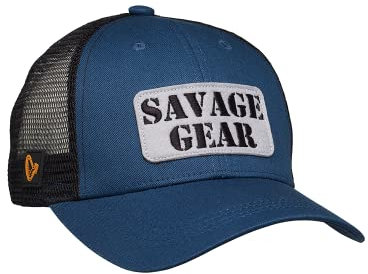 Savage Gear Logo Badge Cap One Size Teal Blue