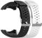 Huabao Armband Kompatibel mit Polar M400 / M430,Verstellbares Silikon Sport Strap Ersatzband für Polar M400 / M430 Smart Watch (schwarz+weiß)