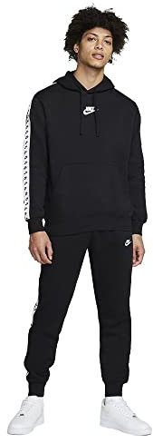 Nike Tuta da Uomo con Cappuccio Sport Essentials Nera Taglia M Cod DM6838-010