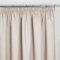 Sundour Eclipse Blackout Pencil Pleat Curtains Natural Beige 46x54 Fully Lined Curtain Pair