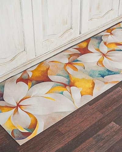 Home arredo casa Tappeto Passatoia Runner in Vinile a Metraggio Antiscivolo Antimacchia Multiuso Corridoio Soggiorno Lavabile in Lavatrice (Futura, 50x150)