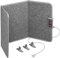 Gaming Tisch Heizung mobile Tischheizung für Zocker bis 60°C faltbares Infrarot Heizpaneel 51x100cm 260 Watt Schreibtischheizung heizwand