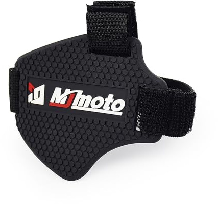 mjmoto 2pcs Motorrad Schalthebel Schuhschutz, Stiefel Schutzabdeckung, Gangschaltung Zubehör