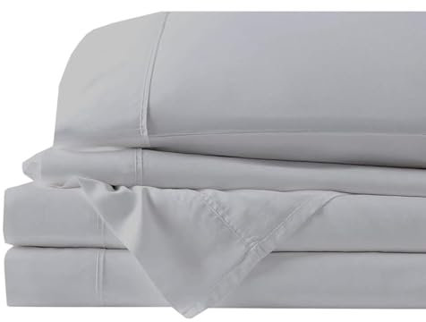 ARlinen Premium-Bettwäsche-Set für Wohnmobil, Baumwolle, einfarbig, kurz, Queen-Size-Größe (152,4 x 190,5 cm), für Wohnmobil, Wohnmobil und Reiseanhänger, Spannbettlaken für 20,3 - 25,4 cm tiefe