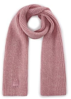 CODELLO Damen Schal Strickschal aus Rippstrick (ros)