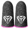HTU 1 Pair Gaming Finger Sleeve for PUBG Universal Sweatproof Anti-slip Cover Thumb Gloves for Mobile Game