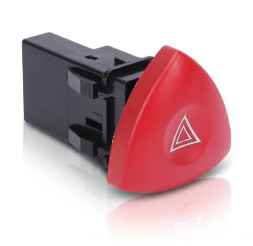 Garsent Interruttore Luci di Emergenza 8200442724 Sostituzione Pulsante Lampeggiatore di Emergenza per MASTER LAGUNA 252904889R 4408207 4410738 4415159 8200002441 93856337