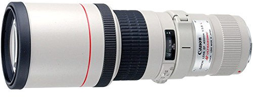 Canon EF 400 mm f:5.6L USM - Objetivo para Canon (Distancia Focal Fija 400 mm, Apertura f/5.6, diámetro: 77 mm), Negro