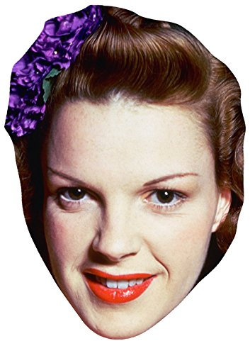 FoxyPrinting Judy Garland JB Actor Movie Tv Celebrity Cardboard Party Face Mask Fancy Dress