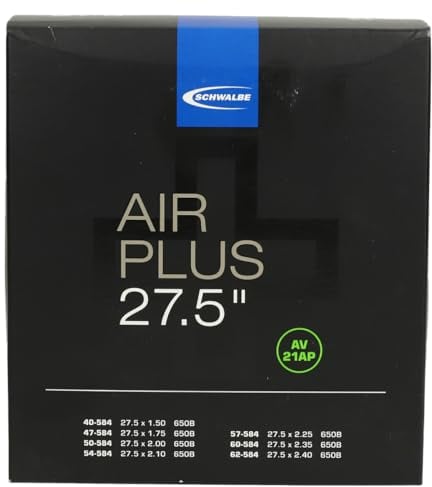Schwalbe Air Plus Schlauch, schwarz, Einheitsgröße