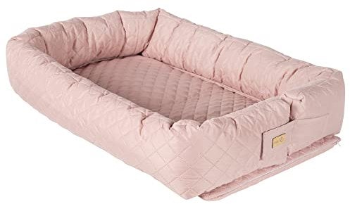 roba Babylounge 3 in 1 'roba Style', rosa/mauve, Wickelauflage, Bettschlange