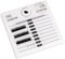 ATOMUS 5.1 x5.1inch Eyelash Extension Glue Pallet Holder with 2pcs Silicone Pads 100pcs Eyelash Glue Stickers Acrylic False Lash Tray Strip Holder Lash Tile Hand Plate(Big Size Kit)