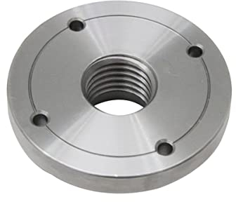 YBBLDD 3-Zoll-75mm-Flansch-Faceplate-Holzdrehfutter M33 X 3.5. Gewinde Gesichtsplatte Holzbearbeitung Wendewerkzeug Zubehör (Color : M33x3.5)